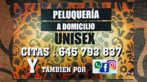 Peluquería a domicilio unisex Peluquería en Huesca